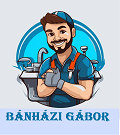 Bánházi Gábor – Víz- gáz- központi fűtés szerelés logo